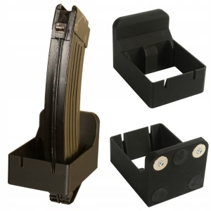 Uchwyt Magnetyczny na 2 Magazynki AK47 AK-47 Organizer Wieszak do Szafy S1