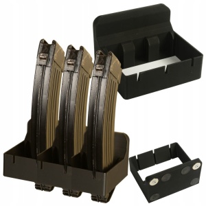 Uchwyt Magnetyczny na 3 Magazynki AK47 AK-47 Organizer do Szafy na Broń