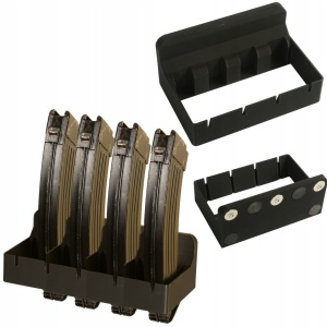 Uchwyt Magnetyczny na 4 Magazynki AK47 AK-47 Organizer do Szafy na Broń