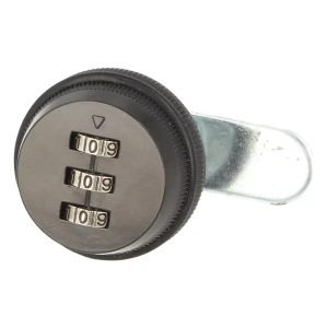 Zamek szyfrowy mechaniczny POP Hakner ø19x20mm czarny