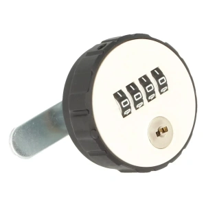 Zamek szyfrowy mechaniczny OWT plastik Hakner ø58x26mm prywatny