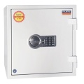 Sejf ogniotrwały antywłamaniowy Valberg ASG 46 elektroniczny jasnoszary RAL 7035