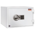 Sejf FRS 30 EL Valberg Ognioodporny LFS 60P Antywłamaniowy S2 elektroniczny jasnoszary RAL 7035