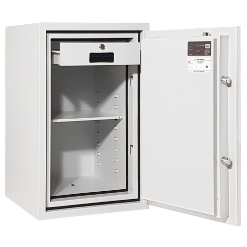 Sejf ogdnioodporny 60 min Valberg FRS 67 T Antywłamaniowy S2 elektroniczny jasnoszary RAL 7035