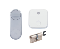estaw zamek inteligentny Yale Linus® Smart Lock + WiFi Bridge + regulowana wkładka