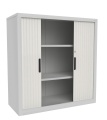 Biurowa szafa z drzwiami żaluzjowymi SBM 105 M