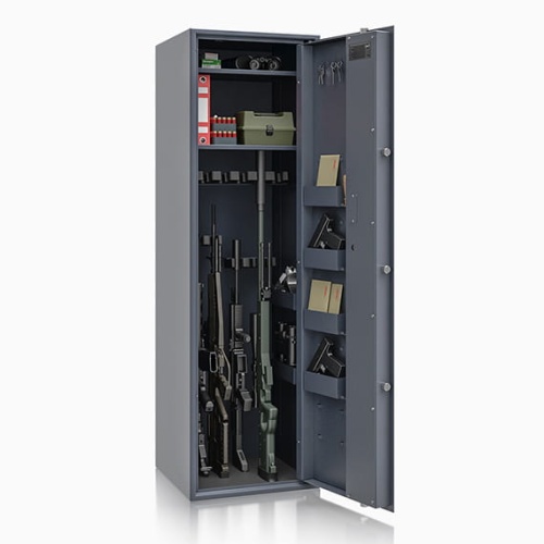 Szafa na broń S1 z przestawnymi uchwytami SIEGEN MAX 500083